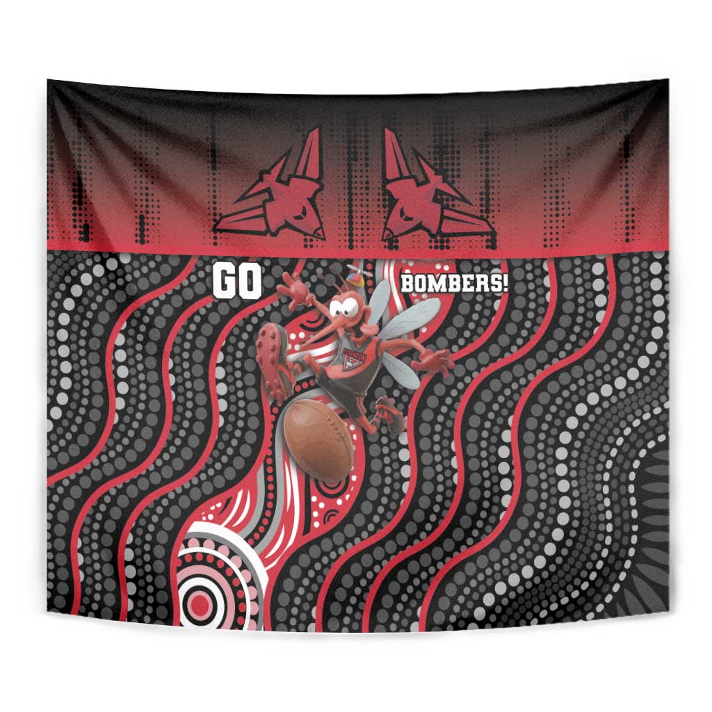 Essendon Go Bombers Tapestry Don The Sash