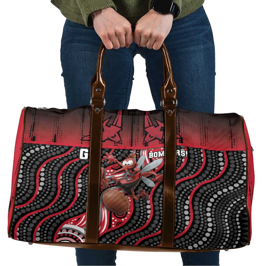 Essendon Go Bombers Travel Bag Don The Sash