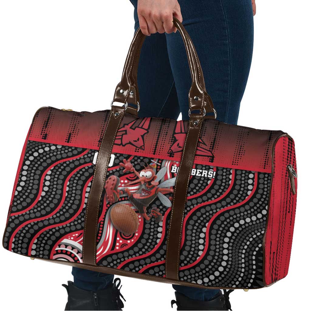 Essendon Go Bombers Travel Bag Don The Sash