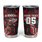 Custom Essendon Go Bombers Tumbler Cup Don The Sash