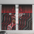 Essendon Go Bombers Window Curtain Don The Sash