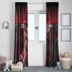 Essendon Go Bombers Window Curtain Don The Sash