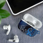 Autism Awareness AirPods Case Hope Ribbon And Aboriginal Patterns