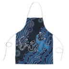 Autism Awareness Apron Hope Ribbon And Aboriginal Patterns