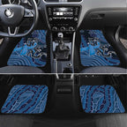 Personalised Autism Awareness Car Mats Hope Ribbon And Aboriginal Patterns
