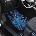 Personalised Autism Awareness Car Mats Hope Ribbon And Aboriginal Patterns