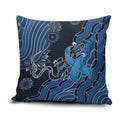 Autism Awareness Pillow Cover Hope Ribbon And Aboriginal Patterns