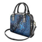 Autism Awareness Shoulder Handbag Hope Ribbon And Aboriginal Patterns