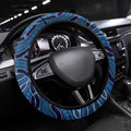 Autism Awareness Steering Wheel Cover Hope Ribbon And Aboriginal Patterns
