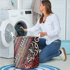 Maori Language Week Laundry Basket Ake Ake Ake Tribal Patterns
