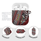Maori Language Week AirPods Case Ake Ake Ake Tribal Patterns