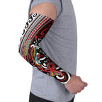Personalised Maori Language Week Arm Sleeves Ake Ake Ake Tribal Patterns