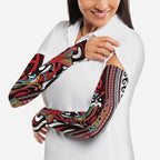 Personalised Maori Language Week Arm Sleeves Ake Ake Ake Tribal Patterns
