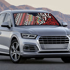 Maori Language Week Auto Sun Shade Ake Ake Ake Tribal Patterns