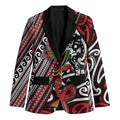 Personalised Maori Language Week Blazer Ake Ake Ake Tribal Patterns