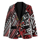 Personalised Maori Language Week Blazer Ake Ake Ake Tribal Patterns