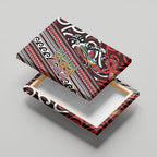Maori Language Week Canvas Wall Art Ake Ake Ake Tribal Patterns