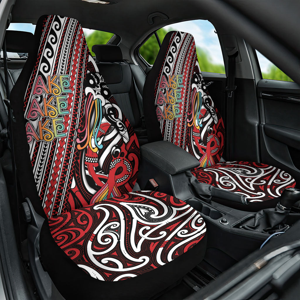 Maori Language Week Car Seat Cover Ake Ake Ake Tribal Patterns