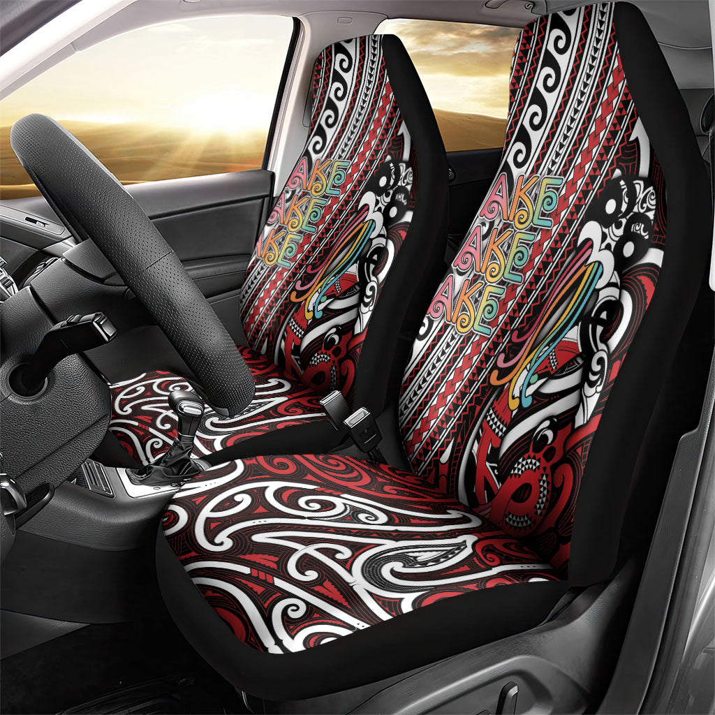 Maori Language Week Car Seat Cover Ake Ake Ake Tribal Patterns