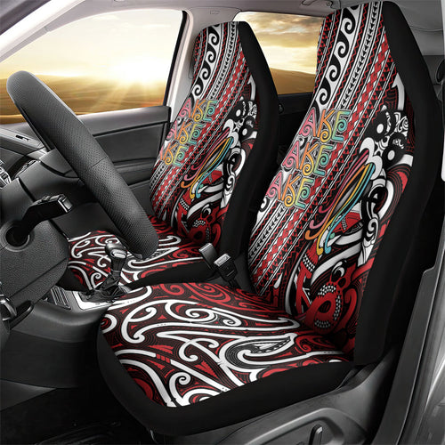 Maori Language Week Car Seat Cover Ake Ake Ake Tribal Patterns