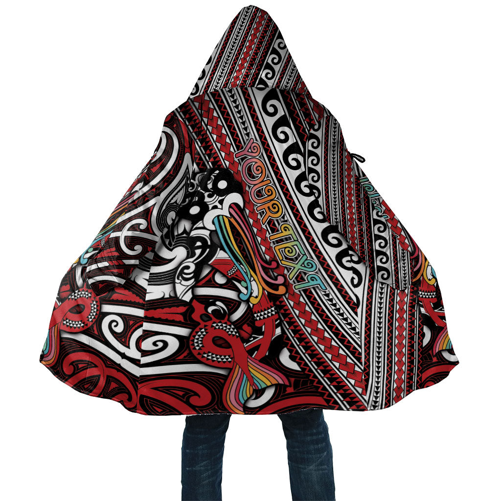 Personalised Maori Language Week Cloak Ake Ake Ake Tribal Patterns