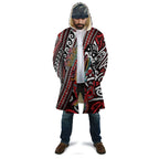 Personalised Maori Language Week Cloak Ake Ake Ake Tribal Patterns