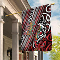 Maori Language Week Garden Flag Ake Ake Ake Tribal Patterns