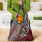 Maori Language Week Grocery Bag Ake Ake Ake Tribal Patterns