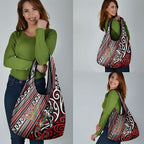 Maori Language Week Grocery Bag Ake Ake Ake Tribal Patterns