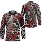 Personalised Maori Language Week Hockey Jersey Ake Ake Ake Tribal Patterns