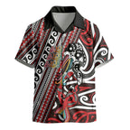 Personalised Maori Language Week Kid Hawaiian Shirt Ake Ake Ake Tribal Patterns