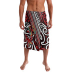 Personalised Maori Language Week Lavalava Ake Ake Ake Tribal Patterns
