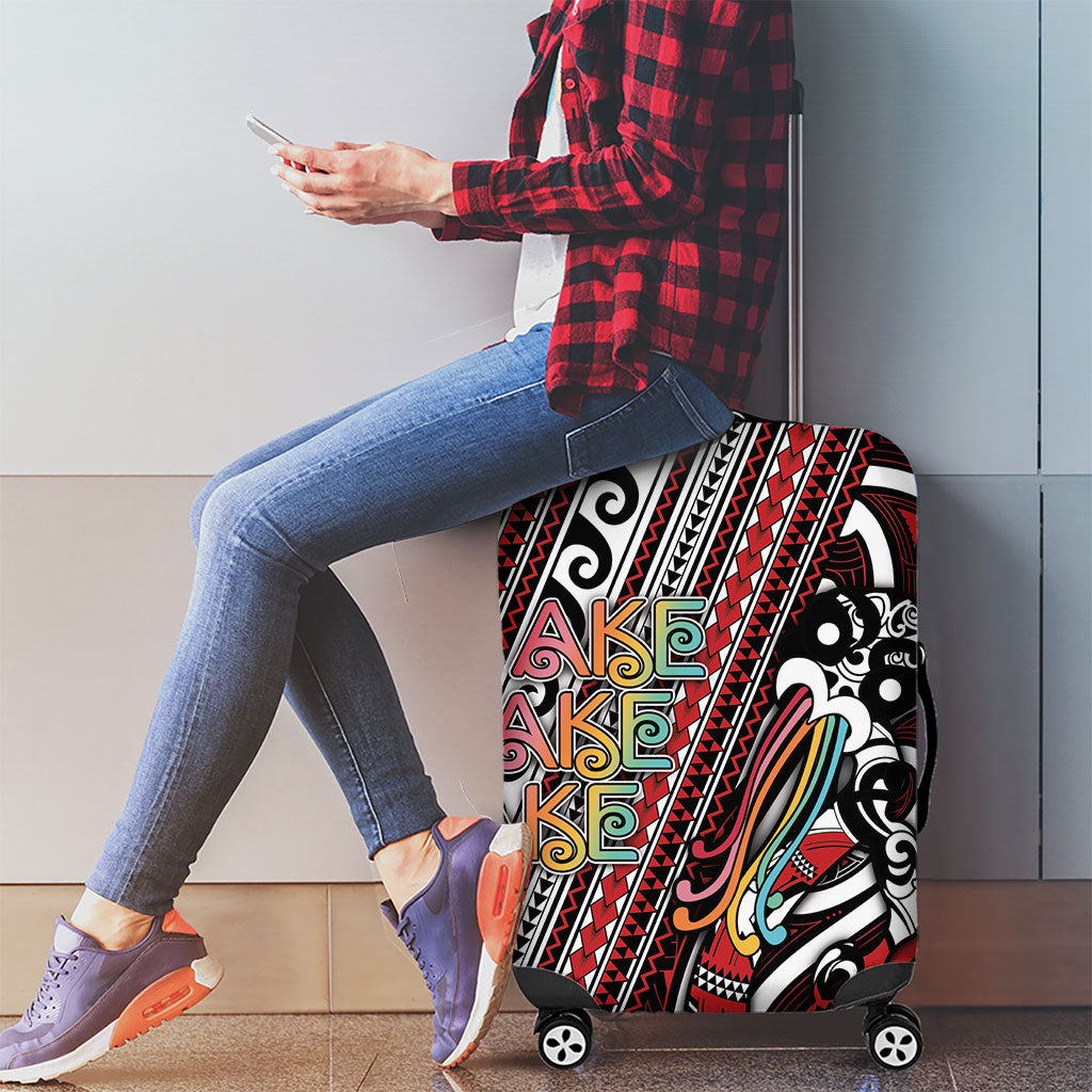 Maori Language Week Luggage Cover Ake Ake Ake Tribal Patterns