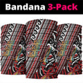 Maori Language Week Neck Gaiter Ake Ake Ake Tribal Patterns
