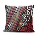 Maori Language Week Pillow Cover Ake Ake Ake Tribal Patterns