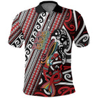 Personalised Maori Language Week Polo Shirt Ake Ake Ake Tribal Patterns