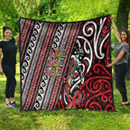 Maori Language Week Quilt Ake Ake Ake Tribal Patterns