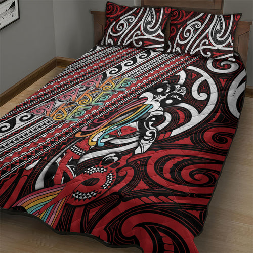 Maori Language Week Quilt Bed Set Ake Ake Ake Tribal Patterns