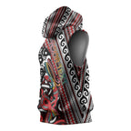 Personalised Maori Language Week Sleeveless Hoodie Ake Ake Ake Tribal Patterns