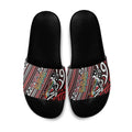 Maori Language Week Slide Sandals Ake Ake Ake Tribal Patterns