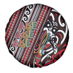 Maori Language Week Spare Tire Cover Ake Ake Ake Tribal Patterns