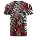 Personalised Maori Language Week T Shirt Ake Ake Ake Tribal Patterns