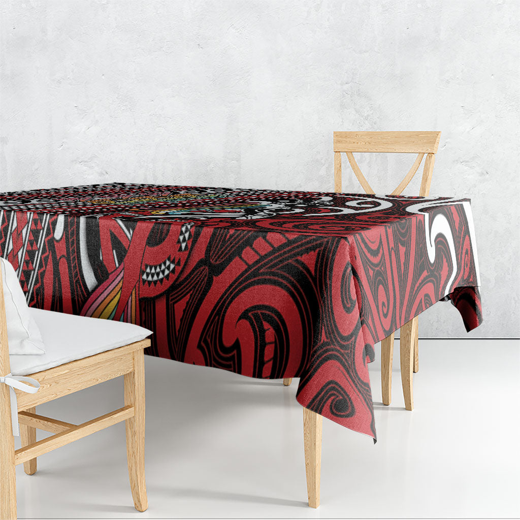 Maori Language Week Tablecloth Ake Ake Ake Tribal Patterns