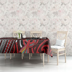 Maori Language Week Tablecloth Ake Ake Ake Tribal Patterns