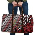 Maori Language Week Travel Bag Ake Ake Ake Tribal Patterns