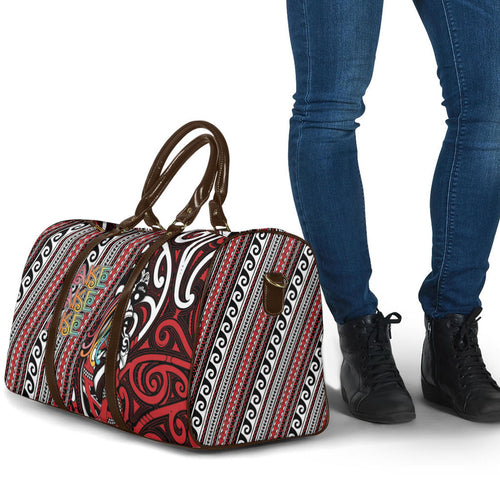 Maori Language Week Travel Bag Ake Ake Ake Tribal Patterns