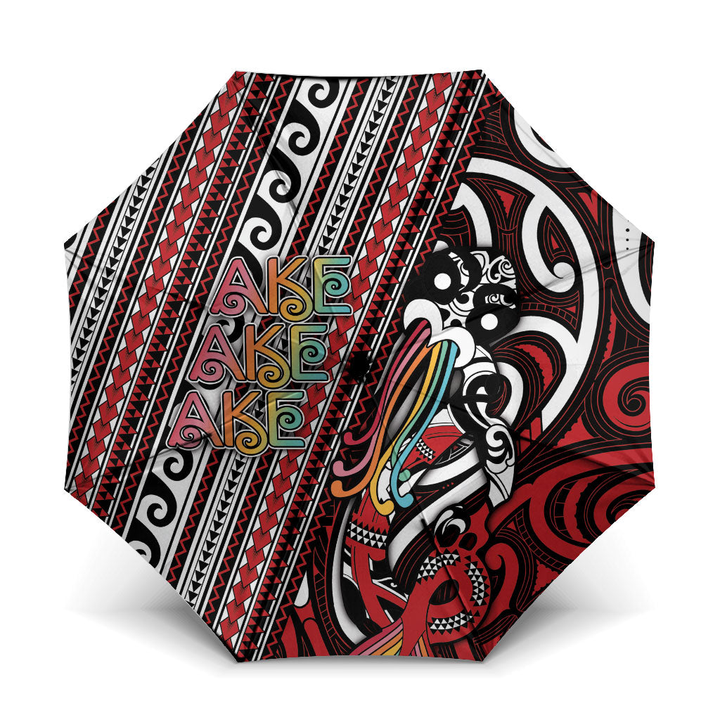 Maori Language Week Umbrella Ake Ake Ake Tribal Patterns