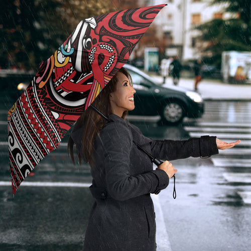 Maori Language Week Umbrella Ake Ake Ake Tribal Patterns