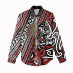 Personalised Maori Language Week Women Casual Shirt Ake Ake Ake Tribal Patterns