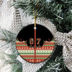 Western Yoke Ceramic Ornament Six Seven Christmas - Aussie Hoodie